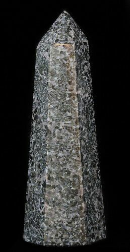 Polished, Indigo Gabbro Obelisk - Madagascar #55448